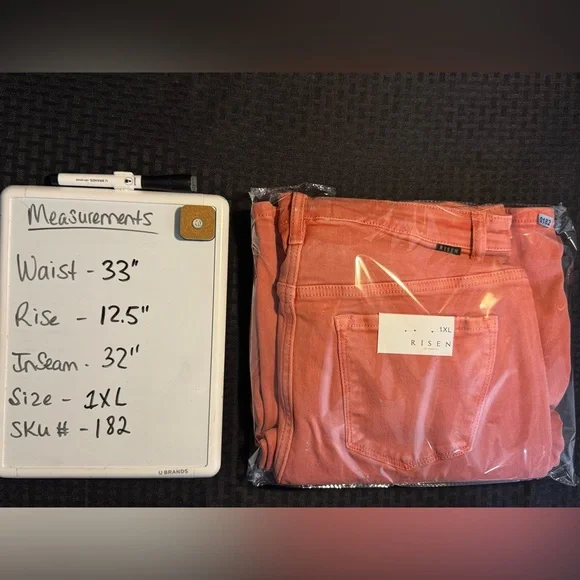 Coral Wide Leg Jeans by Risen - Picture 8 of 8